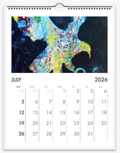 Load image into Gallery viewer, 2026 Animal Calendar - Animal Paintings Dawn Richerson Art July Freedom Flight Eagle