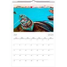 Load image into Gallery viewer, 2026 Ireland Calendar - Soul of Ireland paintings by Dawn Richerson July