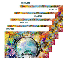 Load image into Gallery viewer, Life Creative Organization Index Tabs - Organization for Artists and Creators