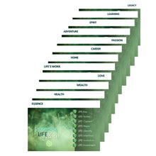 Load image into Gallery viewer, Life Flow Index Card Tabs - Life Project Organization Life Improvement Personal Growth Tool Index Card Organizer