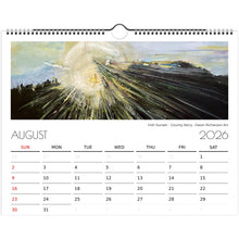 Load image into Gallery viewer, Soul of Ireland Calendar 2026 - Ireland Landscape Paintings August