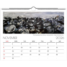 Load image into Gallery viewer, Soul of Ireland Calendar 2026 - Ireland Landscape Paintings November