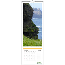 Load image into Gallery viewer, Soul of Ireland Photo Calendar 2026 Vertical Format Ireland Art for Narrow Wall October