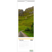 Load image into Gallery viewer, Soul of Ireland Photo Calendar 2026 Vertical Format Ireland Art for Narrow Wall September