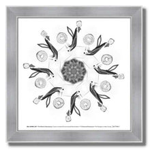 Load image into Gallery viewer, #1 Sea, Shore, Sky ☼ Diamond Dimensions SEA Series {Art Print} Design Print New Dawn Studios 8x8 Framed