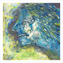 Load image into Gallery viewer, Leading Edge painting archangel Michael spiritual painting Dawn Richerson 10x10