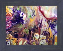 Load image into Gallery viewer, PERSISTENT PREDICTABILITY ☼ Magdalen Painting {Art Print} Faith and doubt faces painting by Virginia artist Dawn Richerson 11x14 framed