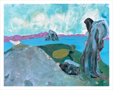 Load image into Gallery viewer, Balancing Skellig Michael Ireland painting by Dawn Richerson 11x14