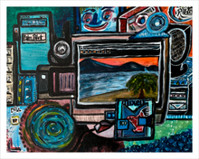Load image into Gallery viewer, Digital Reality technology painting Dawn Richerson 11x14