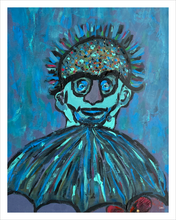 Load image into Gallery viewer, Eccentric Man painting Dawn Richerson 11x14