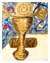 Load image into Gallery viewer, In Remembrance faith painting communion Dawn Richerson 11x14