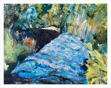 Load image into Gallery viewer, Magic Stream Painting - County Wicklow Blessing - Ireland Painting by Dawn Richerson 11x14