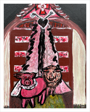 Load image into Gallery viewer, Pig and Sheep animal painting Spirited Life Dawn Richerson Art 11x14