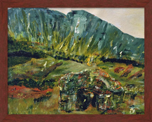 Load image into Gallery viewer, ROCK OF AGES ☼ Soul of Ireland Painting {Art Print} Gleniff Horseshoe Dolman painting County Sligo by Virginia artist Dawn Richerson 11x14 framed