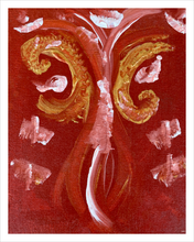 Load image into Gallery viewer, Sovereign Spirit - Synchronicity Angel painting by Dawn Richerson - 11x14 Spirited Life painting