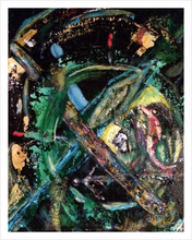 Load image into Gallery viewer, THE NIGHT THE ONCE & FUTURE KING REMEMBERED EVERYTHING ☼ Spirited Life Painting {Art Print} by Virginia artist Dawn Richerson 11x14