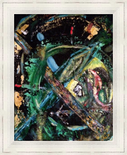 Load image into Gallery viewer, THE NIGHT THE ONCE & FUTURE KING REMEMBERED EVERYTHING ☼ Spirited Life Painting {Art Print} by Virginia artist Dawn Richerson 11x14 framed