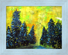 Load image into Gallery viewer, TREMORS OF EXCITEMENT ☼ Spirited Life Painting {Art Print} Colorado spring painting by Virginia artist Dawn Richerson 11x14 framed