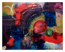 Load image into Gallery viewer, WHAT HAPPENED ON THEIR WAY TO LOVE ☼ Spirited Life Painting {Art Print} painting journey to love by Virginia artist Dawn Richerson 11x14