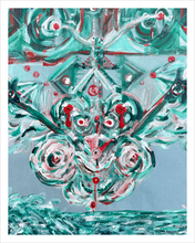 Load image into Gallery viewer, Cuckoo - Transformation Skies - Seas of Change -11x14