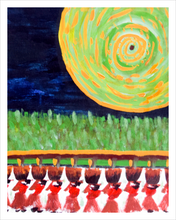 Load image into Gallery viewer, African Folktale Reimagined Spirited Life painting Dawn Richerson 11x14