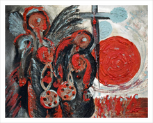 Load image into Gallery viewer, All These Sorrows We Have Shared ☼ Spirited Life Painting {Art Print} Art Print New Dawn Studios 11x14