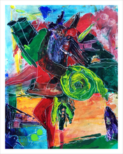 Load image into Gallery viewer, Multiplicity Acrylic painting Dawn Richerson 11x14