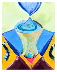 RECEPTIVITY Sacred Chalice ☼ Curvature & Creation Watercolor {Art Print} 11x14