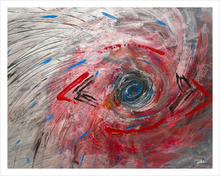 Load image into Gallery viewer, EYE OF THE STORM ☼ Dreams for a New World {Art Print} 11z14