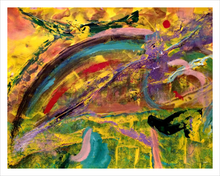 Load image into Gallery viewer, FINDING OUR WINGS ☼ Spirited Life Bird Painting {Art Print} Dreams for a New World painting from Virginia artist Dawn Richerson 11x14