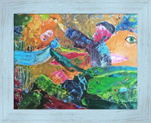 Load image into Gallery viewer, THE BOY WHO REMEMBERED THE MEANING OF MAGIC ☼ Recognitions {Art Print} 11x14 framed