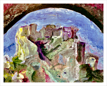 Load image into Gallery viewer, LAST LOOK BACK ☼ Soul of France & Magdalen Painting {Art Print} from Virginia Artist Dawn Richerson