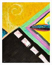 Load image into Gallery viewer, Look Left painting Dawn Richerson True Direction series 11x14