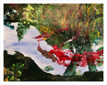 Load image into Gallery viewer, THEIR GRIM DISCOVERY ☼ Soul of France & Magdalen Painting {Art Print} Faithscapes painting by Virginia artist Dawn Richerson 11x14