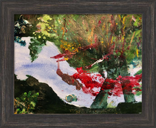 Load image into Gallery viewer, THEIR GRIM DISCOVERY ☼ Soul of France & Magdalen Painting {Art Print} Faithscapes painting by Virginia artist Dawn Richerson 11x14 framed