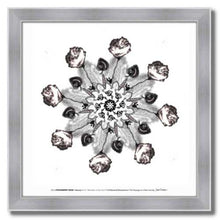 Load image into Gallery viewer, #12 Strawberry Rose ☼ Diamond Dimensions SEA Series {Art Print} Design Print New Dawn Studios 10x10 Framed