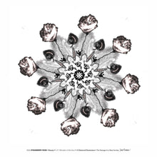 Load image into Gallery viewer, #12 Strawberry Rose ☼ Diamond Dimensions SEA Series {Art Print} Design Print New Dawn Studios 8x8 Unframed