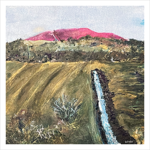Regal Reassurance - Ways of the Water Ireland Painting farmer's field - Dawn Richerson 12x12
