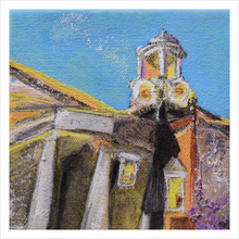 Load image into Gallery viewer, BEDFORD COURTHOUSE ☼ Heart of America Bedford Virginia Painting {Art Print} Virginia artist Dawn Richerson 12x12
