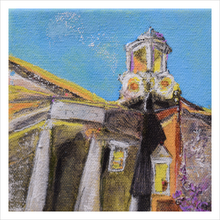 Load image into Gallery viewer, BEDFORD COURTHOUSE ☼ Heart of America Bedford Virginia Painting {Art Print} Virginia artist Dawn Richerson 12x12