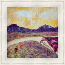 Load image into Gallery viewer, AT SUNSET WE RIDE ☼ Spirit of the Southwest Watercolor {Art Print}
