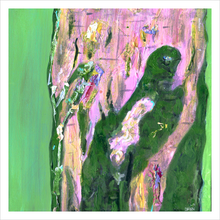 Load image into Gallery viewer, YOU, ME AND A TURTLE TREE ☼ Heart of America Virginia / Parkway Perspectives {Art Print} Blue Ridge Parkway painting by Virginia artist Dawn Richerson 12X12