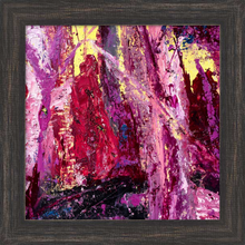 Load image into Gallery viewer, IN THE PURPLE WOOD ☼ Magdalen Painting {Art Print} Faithscapes painting by Virginia artist Dawn Richerson 12x12 framed