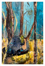 Load image into Gallery viewer, Gnome Tree - Claytor Nature Center painting - nature painting Virginia - Dawn Richerson 12x18