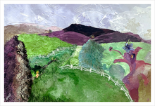 Load image into Gallery viewer, INTO THE PRISTINE DAY: View from Liberty - nature painting - freedom painting 12x18