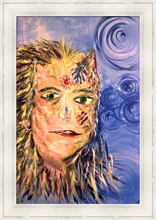 Load image into Gallery viewer, TRIBUTARY ☼ Spirited Life Painting {Art Print} ancestral lineage painting self identity from Virginia artist Dawn Richerson 12x18 framed