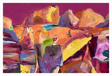 Load image into Gallery viewer, ANCIENT AWAKENING ABIQUIU ☼ Heart of America New Mexico Painting {Art Print} 8x12 Soul of Place Painting by Virginia Artist Dawn Richerson 12x18