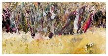 Load image into Gallery viewer, Tangled Up in Time Ireland tree painting Lough Gara shore Dawn Richerson 12x24