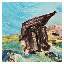 Load image into Gallery viewer, Poulnabrone Portal  Irish dolmen painting County Clare - Dawn Richerson Ireland painting 16x16