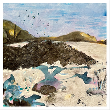 Load image into Gallery viewer, Scales and the Savage Sea Giant's Causeway Irish seascape painting 16x16